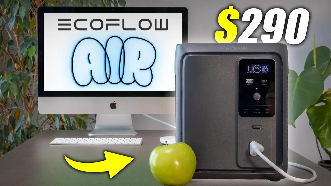 EcoFlow DELTA 3 1000 Air Review: A Minimalist UPS Power Station